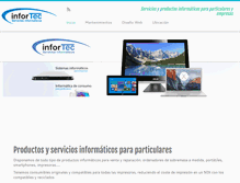 Tablet Screenshot of infortec.es
