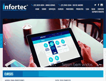 Tablet Screenshot of infortec.com.br