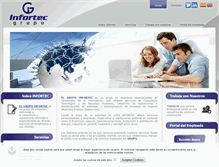Tablet Screenshot of infortec.net